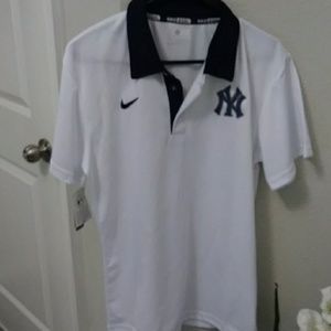 Men's Nike New York Yankees polo golf shirt